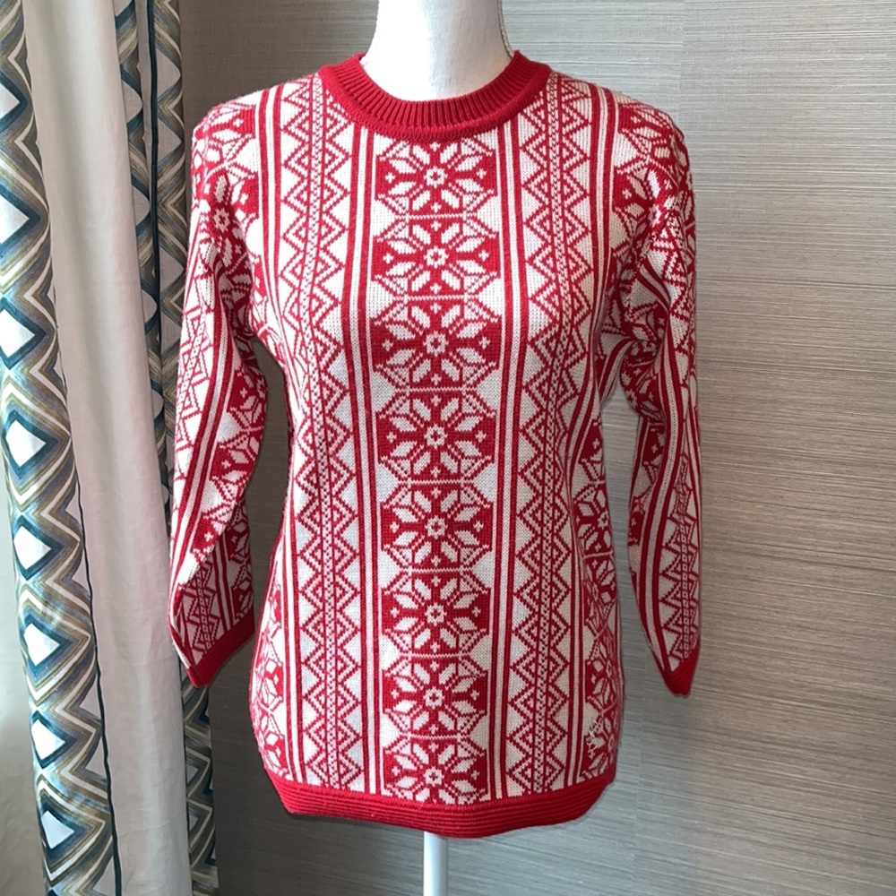 YvesSaintLaurent Snowflake sweater
